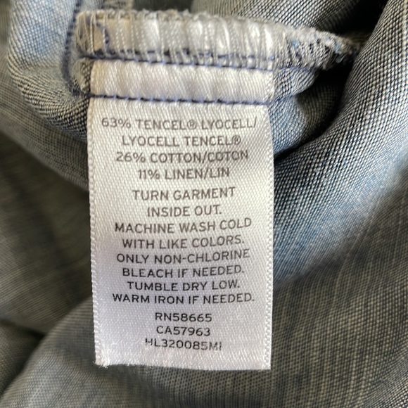 Treasure & Bond Denim Jean Shirt - Picture 7 of 7